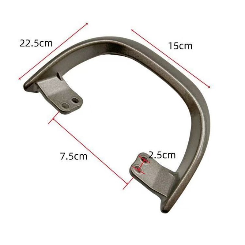 适配九号QZmix电动车加厚后扶手Q30C/Q90C一体坐铝合金后扶手改装