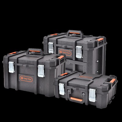 【乔工社】拓为组合式工具箱出口德国多功能大号工业级拉杆工具车