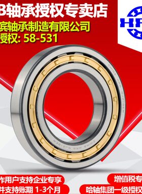 HRB 哈尔滨轴承 N210 NU210 NJ210 NF210 圆柱滚子