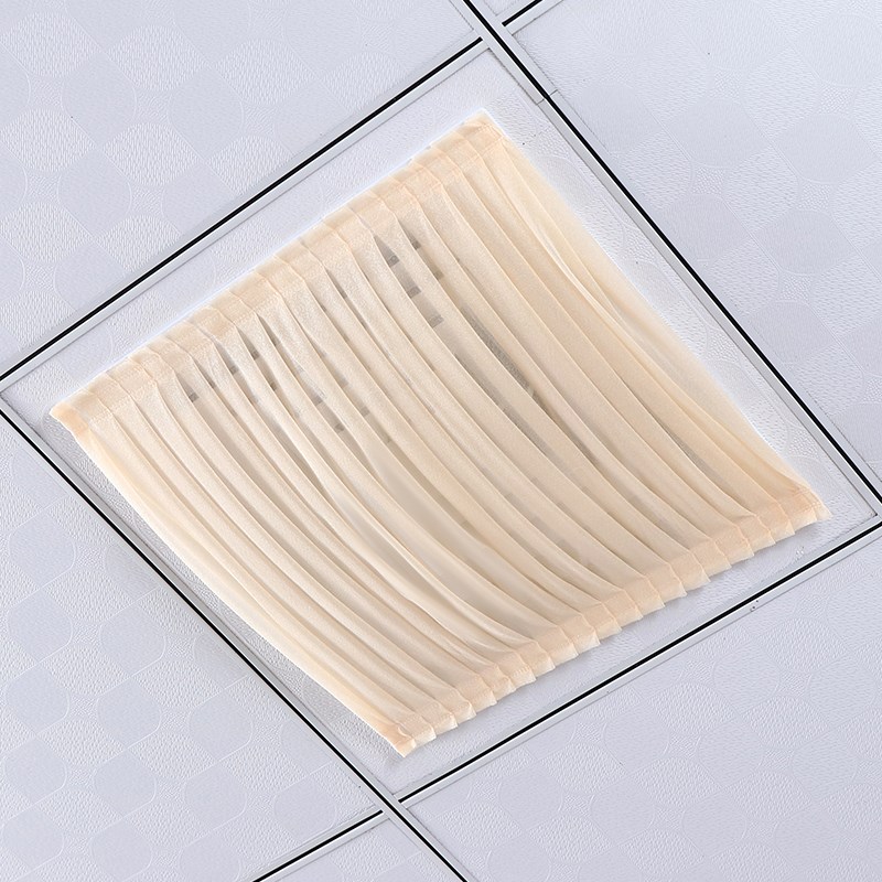 正方形中央空调挡风板办公室防直吹风管机出风口遮风帘通用挡风帘