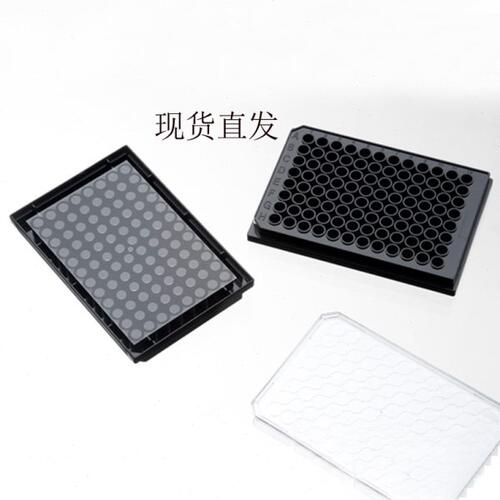 黑色透明底培养板060096康宁3603in vitro scientific Nunc165305