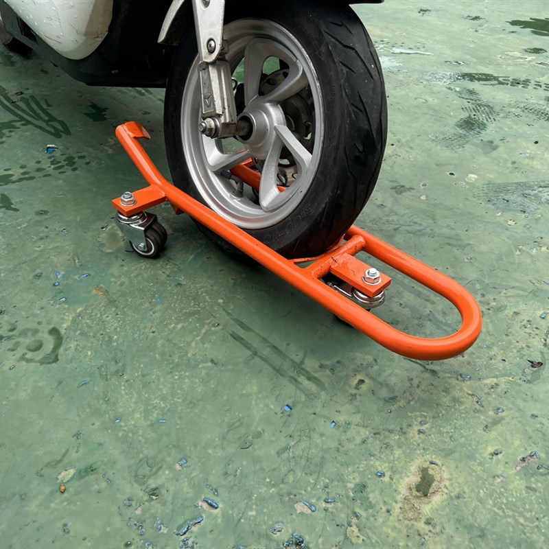 电动车瘪胎移车器两三轮车助推挪车器小型机车万向轮移车架