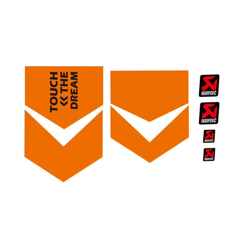 适用凯越450RR/321RR轮毂贴纸改装箭头贴花防水贴配件轮圈贴拉花