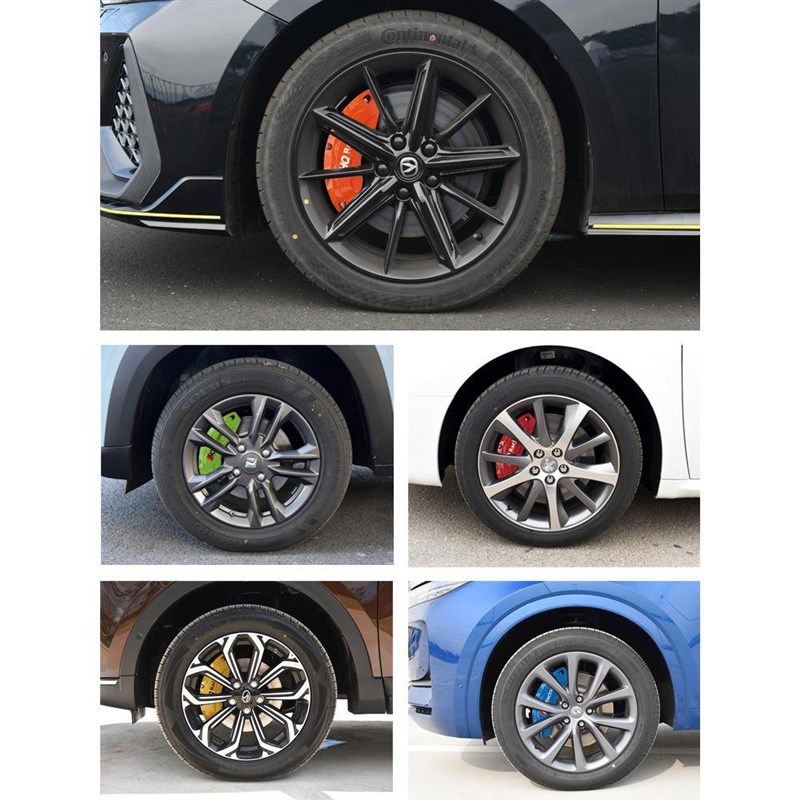 适配Mazda6阿特兹马3昂克赛拉睿翼铝合金煞车卡钳罩套轮毂改装件