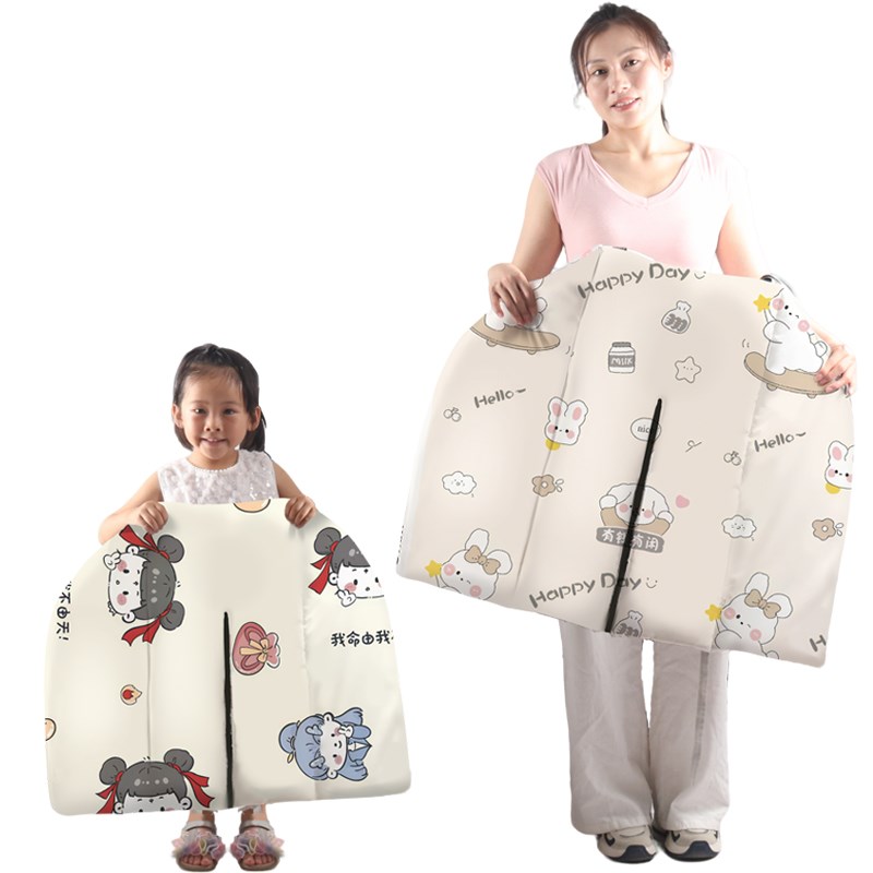 电动车前座挡风被冬季儿童亲子加绒加厚电瓶车保暖防水防风罩四季