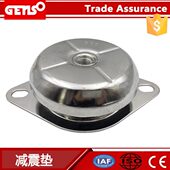 器型 防震静音器柴油机发电机组 抗压镀铬隔震减震垫橡胶空压机碗