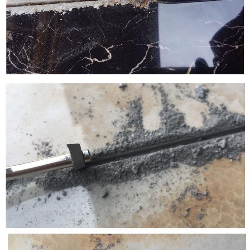 开槽器 地砖清缝锥美缝钨钢开缝器F 瓷砖 清缝美缝剂施工工具