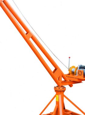 料8建筑起重0220v3上料上电动升降机电机家用小型v吊机提升机装修