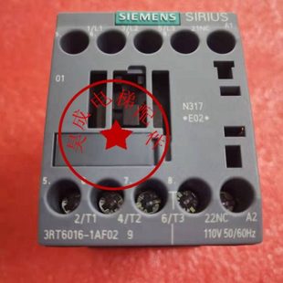 电梯用接触器3RT6016 1AF02电压110V原厂全新