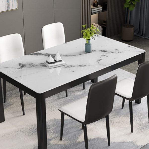 餐桌椅组合小户型钢化玻璃餐桌饭桌家用长方形桌子吃饭桌子4人6人,住宅家具,玻璃餐桌,淘宝优惠券,粉丝福利购,淘宝优惠卷