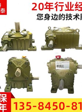 WPA WPS WPO WPX 40 50 60 70 80 100蜗轮蜗杆齿轮箱变速器减速机