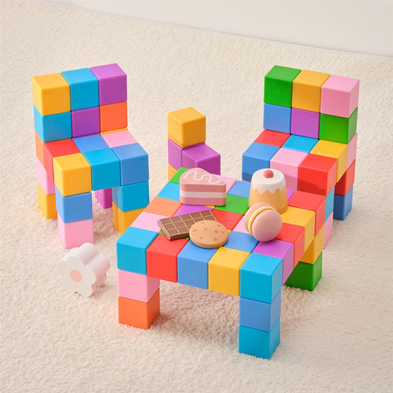 磁力积木方块儿童吸铁石纯磁铁6拼装7益智玩具8男孩女9岁生日礼物