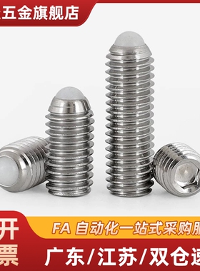 树脂球不锈钢内六角球头柱塞 ZAF21 ZAF22波珠螺丝NBSS NBSM