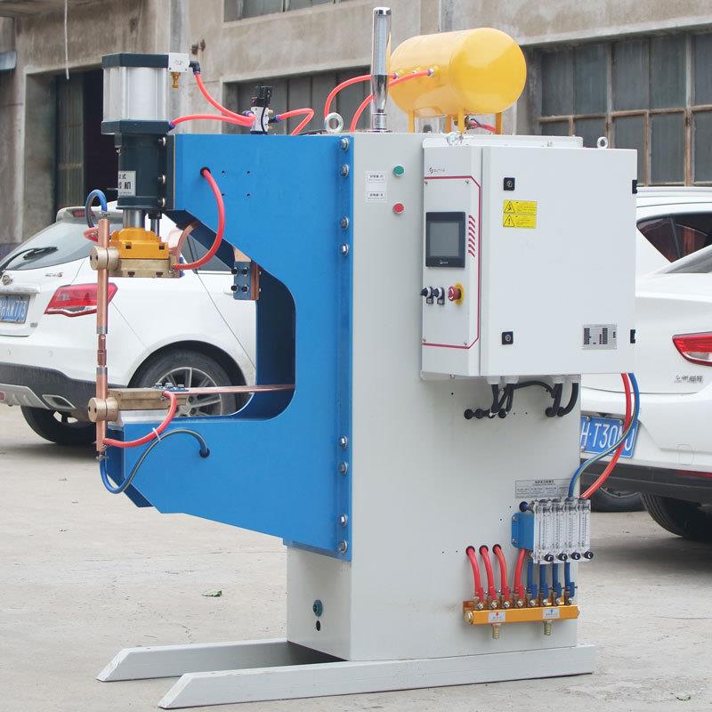 工厂直营气动式中频直流点焊机1000赫兹铝板铝合金碰焊机