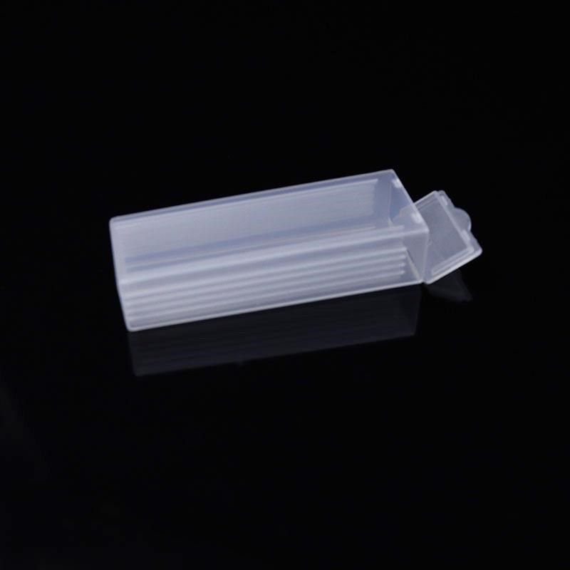 5片装 载玻片盒 病理切片盒 邮寄盒塑料染色缸圆T桶可立立式染色