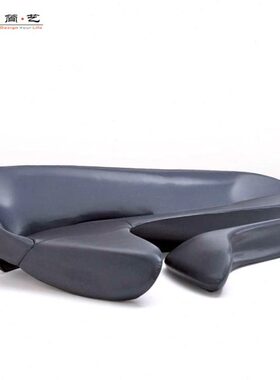 大沙发大堂S ofa休闲简艺月亮Mo布艺家具创意on大型沙发北欧简约