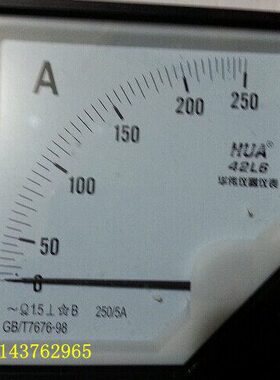 06-A5A6A0 A/6042250 42A30A L250 04075 L 50 交流电流表AA-00