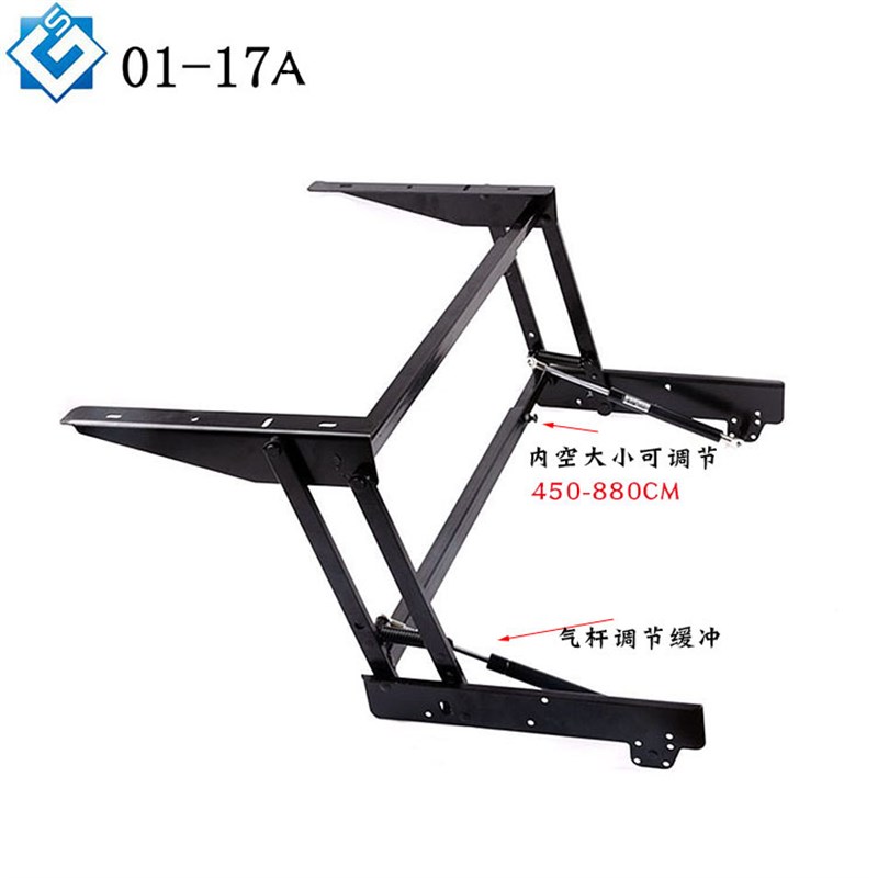 茶几升降折e叠支架长n度可调节缓冲茶几器 茶几升降器 茶几支器五