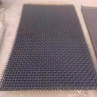 65锰钢筛网振动筛网钢丝网矿山震动筛滚筒筛配件砂石筛分网