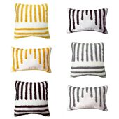 Woven Modern Nordic Pillow Style Throw Tribal Tufted Case