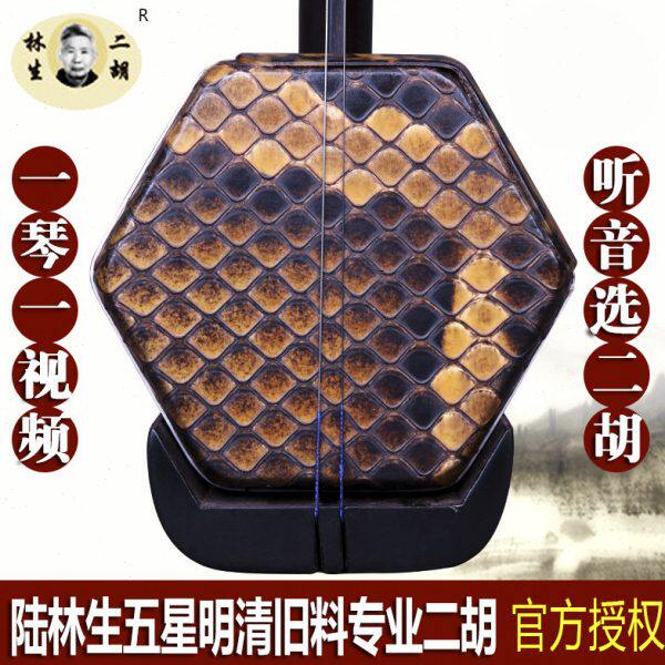 陆林生二胡 陆林生五星老红木 旧料考级演奏二胡
