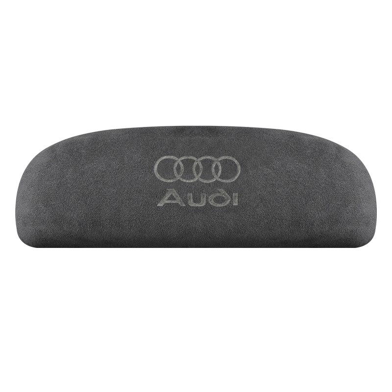 适用于奥迪A4L/A6L/Q5L/A3/A7/Q3Q7/Q5e车载眼镜盒翻毛皮夹改装