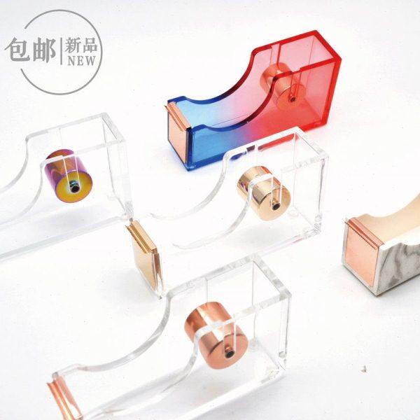 透明亚克力胶带切割器小胶纸胶条胶带纸撕断胶布割封口胶带座胶座,文具电教/文化用品/商务用品,胶带切割器,淘宝优惠券,粉丝福利购,淘宝优惠卷