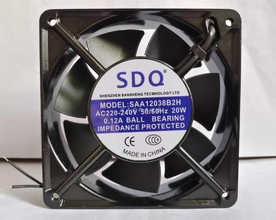全新SDQ SAA12025/12038/15050/17251/18060/20060B2H AC220V风机