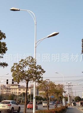 路灯厂家10米12米双臂LED路灯主干道照明灯厂家直销LED250W大功率