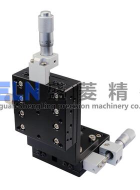 供应XZ轴微调架LEV90-L-C2精密微分头可调滑台手动位移平台