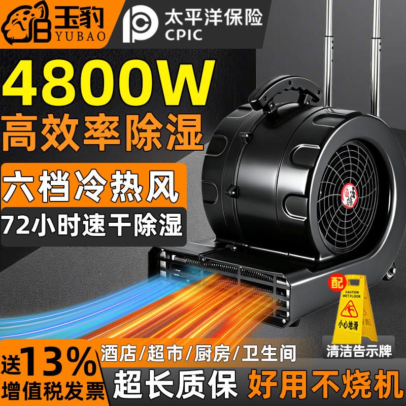 吹地机超大功率地面吹干机商用吹风机家用卫生间厕所强力除湿除臭