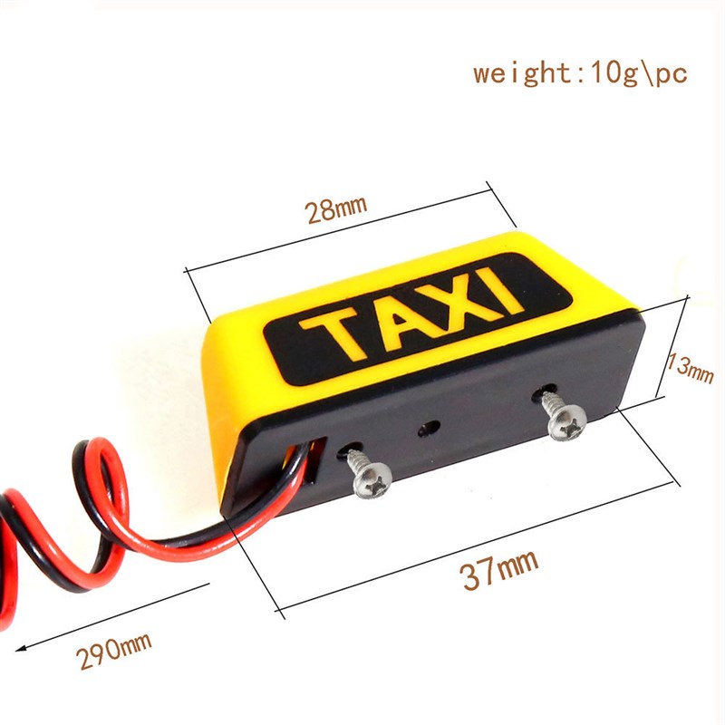 模型车的士灯1/10房车1/8 攀爬车越H野车大脚车TAXI灯R160