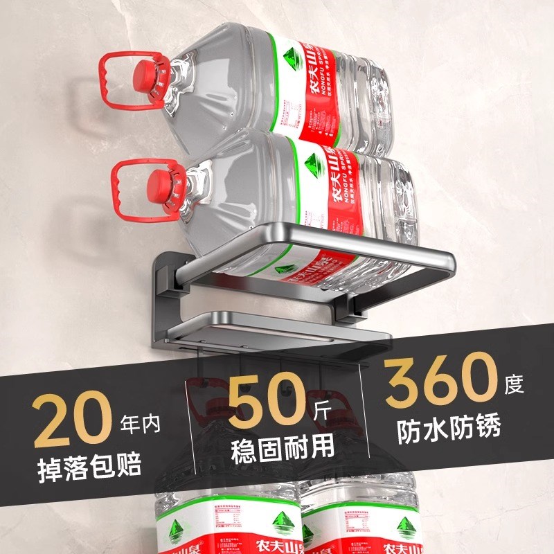 可折叠脸盆收纳架免打孔浴室盆架家用G卫生间厕所壁挂盆子置物神