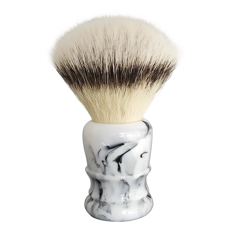 帝诗男士水墨山水扇形CN6人造丝剃须L刷胡刷剃须皂泡沫刷胡刷