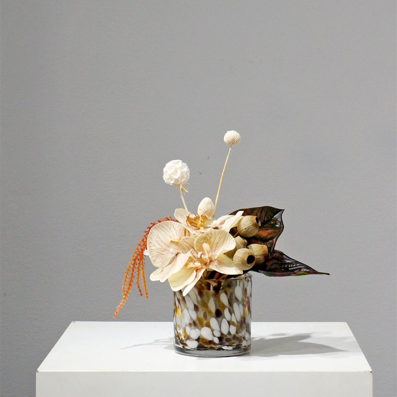 真仿摆设插花树l枝干花花束客厅摆植M花假花餐桌家居装饰