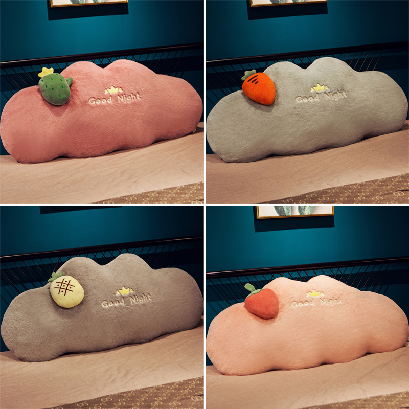 寝室床头靠垫大靠背双人床上卧室宿舍榻榻米床靠背垫软Z包公主学