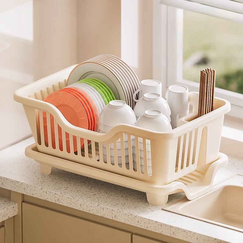碗碟收纳架沥水碗架厨房置物架放碗沥碗架M碗筷沥水篮碗架沥水架