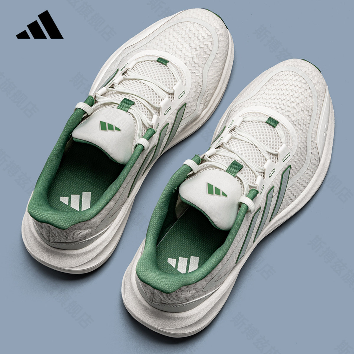 adidas阿迪达斯跑步鞋网面透气休闲运动鞋男鞋女鞋官方正品JH5153