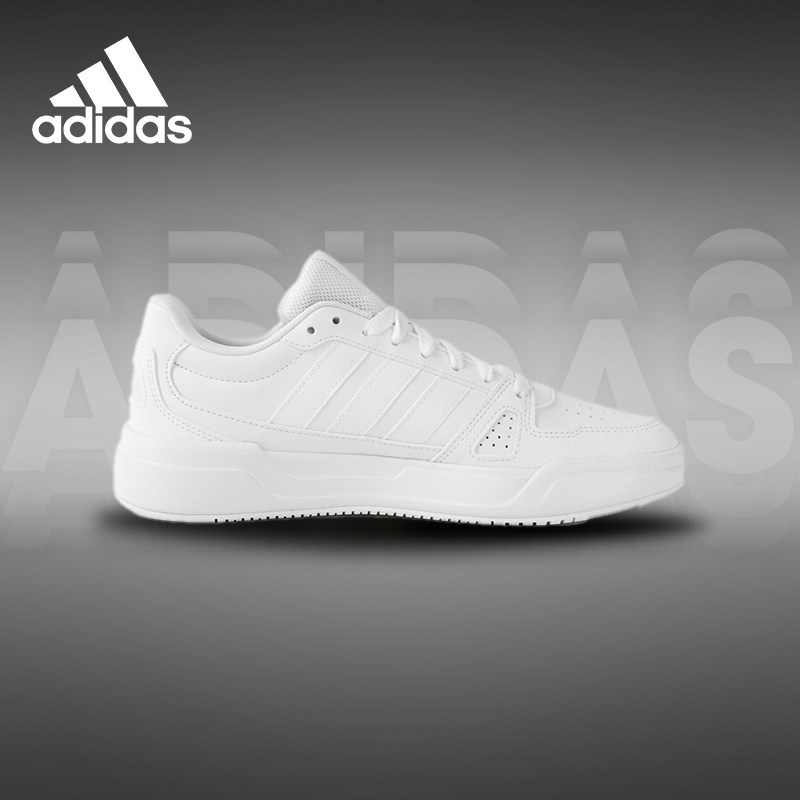 阿迪达斯小白鞋板鞋空军一号官方男鞋女鞋低帮运动休闲鞋JS4358