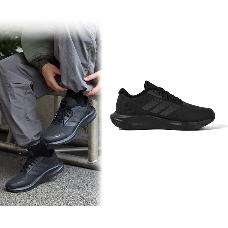 adidas阿迪达斯男鞋官方正品新款黑武士女鞋休闲运动跑步鞋KI1182