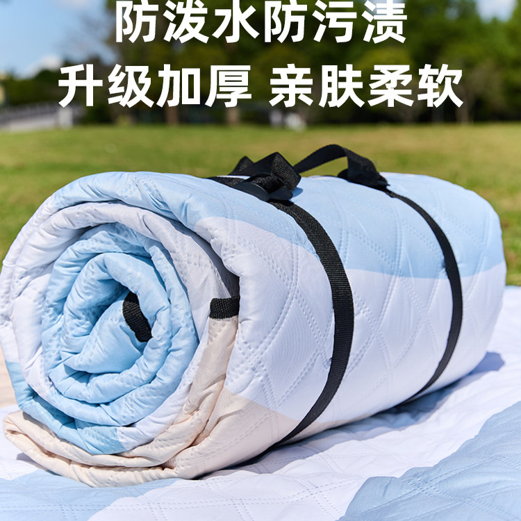 野餐垫防潮垫加厚防水户外露营帐篷地垫便携音乐节沙滩垫春游草坪,户外/登山/野营/旅行用品,防潮垫,淘宝优惠券,粉丝福利购,淘宝优惠卷