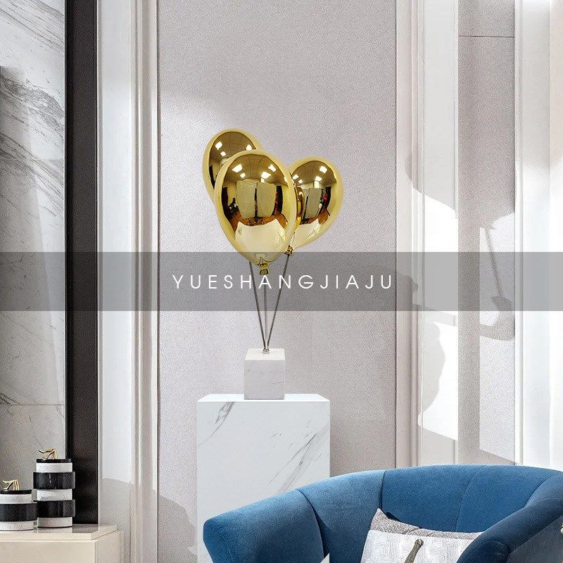 家居摆件卡通雕塑气球装饰品软装工E艺样板房间电视柜装置艺术摆,特色手工艺,其他特色工艺品,淘宝优惠券,粉丝福利购,淘宝优惠卷
