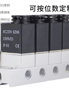 板流V阀25二C通常闭24V/N-组0220气气动电磁控制阀0位二-28V含汇