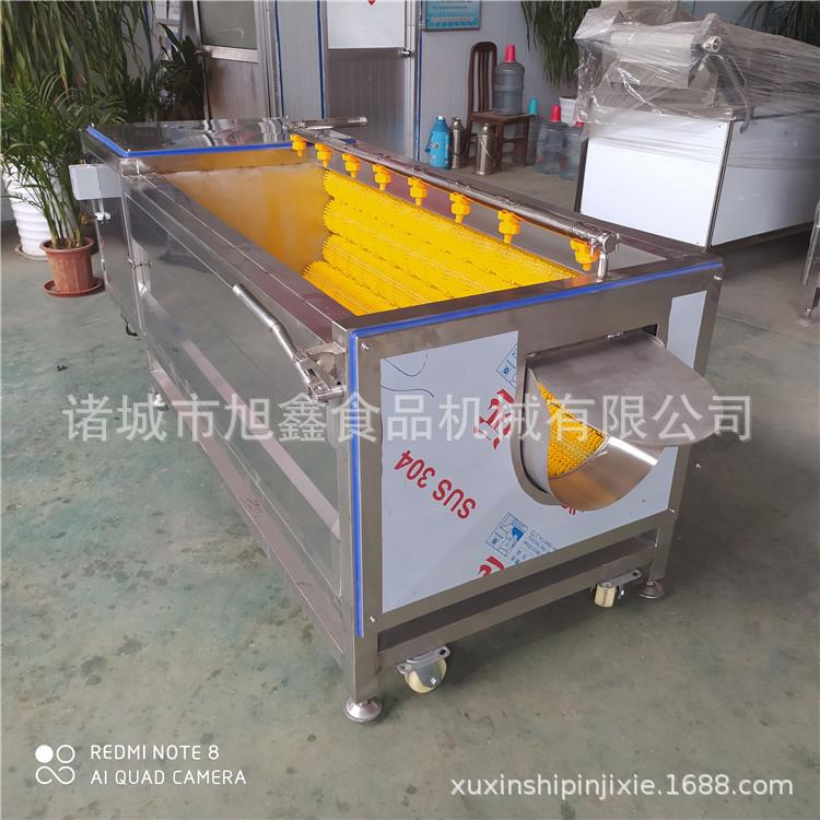 毛辊去皮机果蔬加工商用去皮清洗各类型号齐全现货直发毛辊清洗机