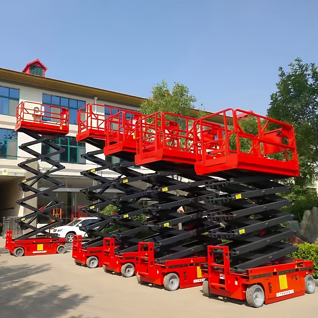 全自行电动升降机12米剪叉式升降平台液压升降高空作业车生产厂家