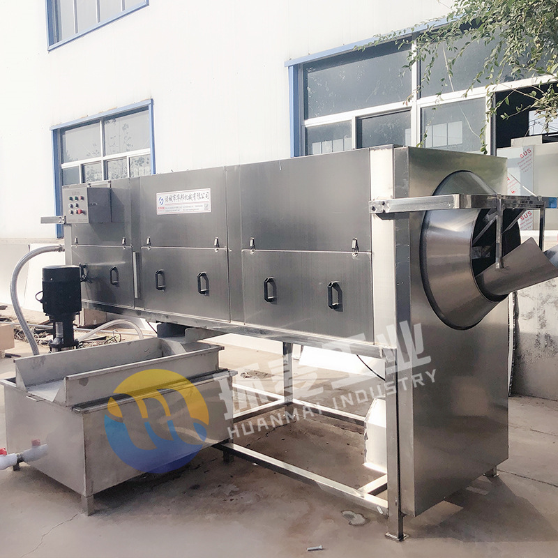 环麦脱衣核桃仁设备 全自动核桃仁去皮机 纯物理坚果仁去皮机