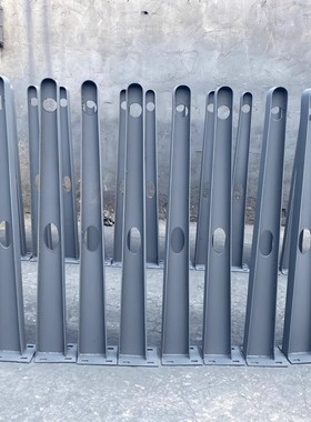 牛腿梁支架雨搭铁支架灰色雨棚钢梁D可定制工字钢玻璃纤维结构H型