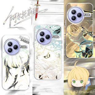 炫彩Saber适用小米civi5pro新款 Xiaomi手机壳Civi4Pro防摔civi3高级感变色龙保护套 2026渐变二次元