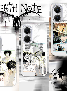 炫彩死亡笔记适用红米Turo4Pro新款渐变龙崎Redmi动漫二次元手机壳防摔极光金变色龙Redmi红米Turbo3保护套