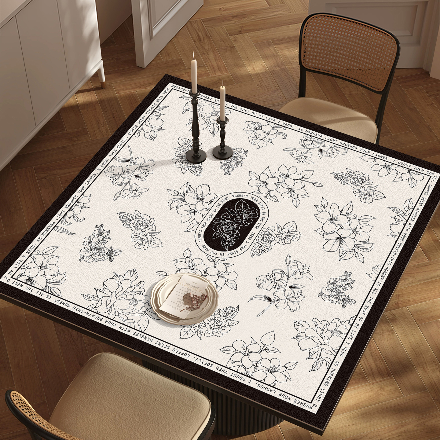 2025新款美式轻奢高级感桌布